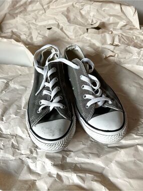 Converse Child’s Shoes Size 3 | Gray All Star Converse Kids Shoes School